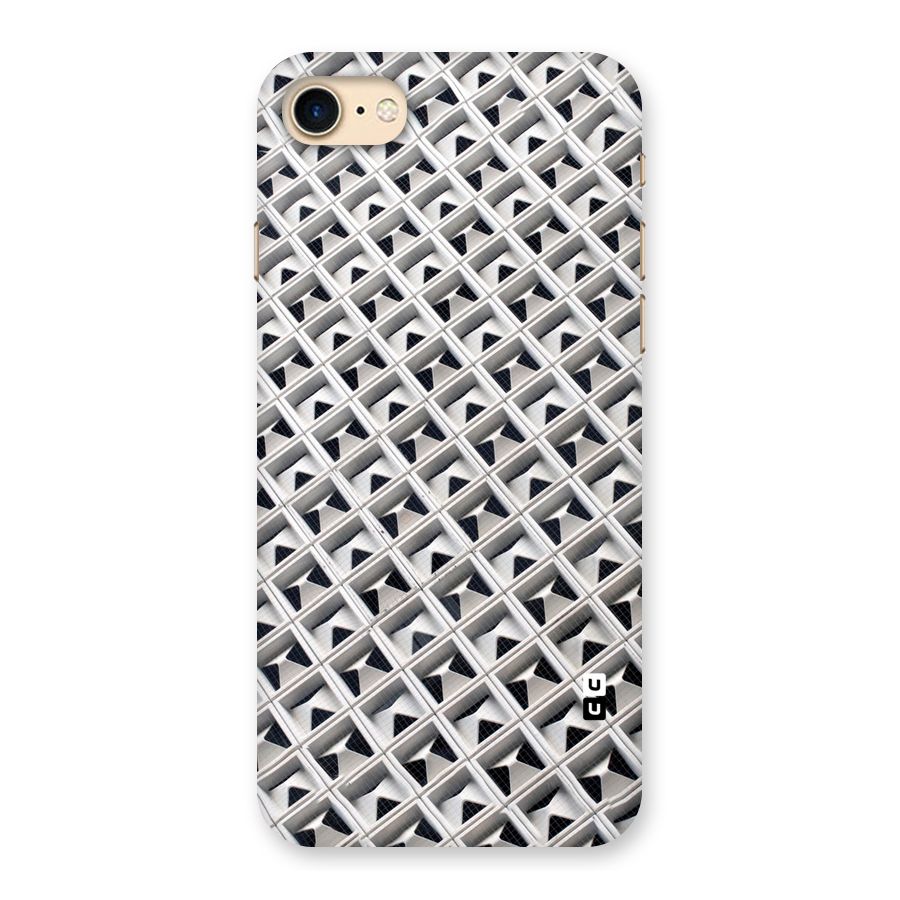 Check White Design Back Case for iPhone 7