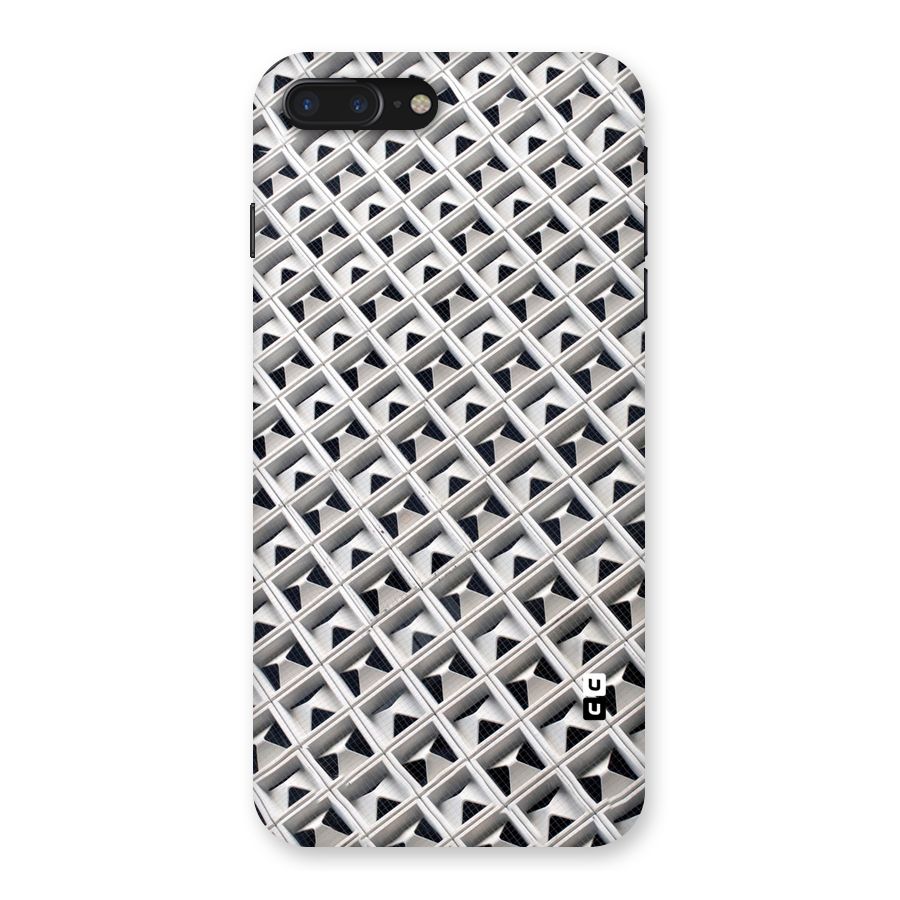 Check White Design Back Case for iPhone 7 Plus