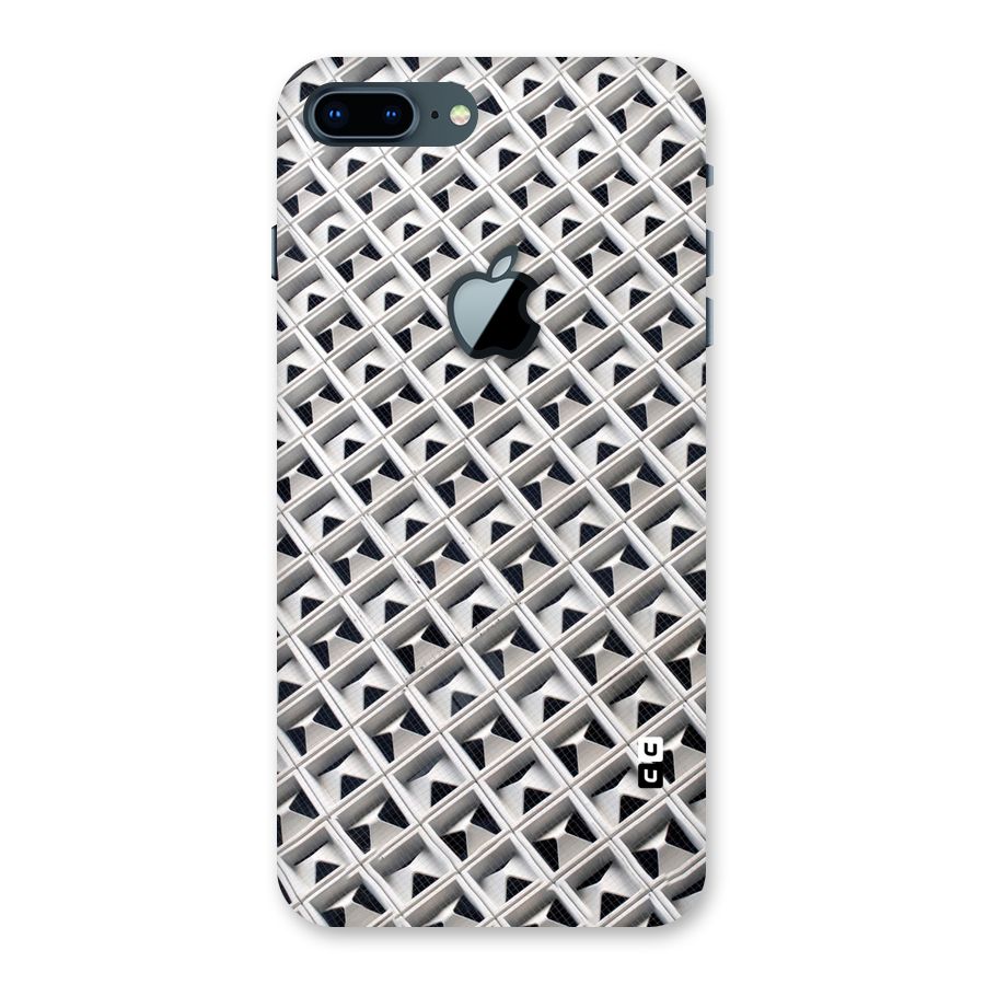 Check White Design Back Case for iPhone 7 Plus Apple Cut