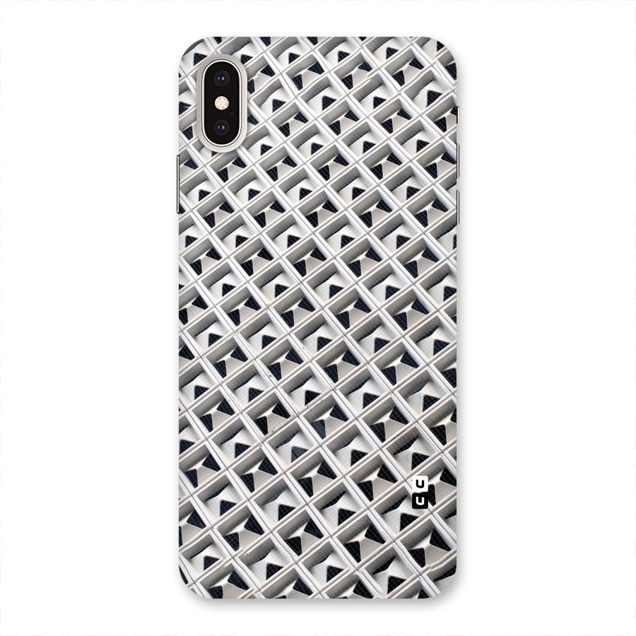 Check White Design Back Case for iPhone XS Max