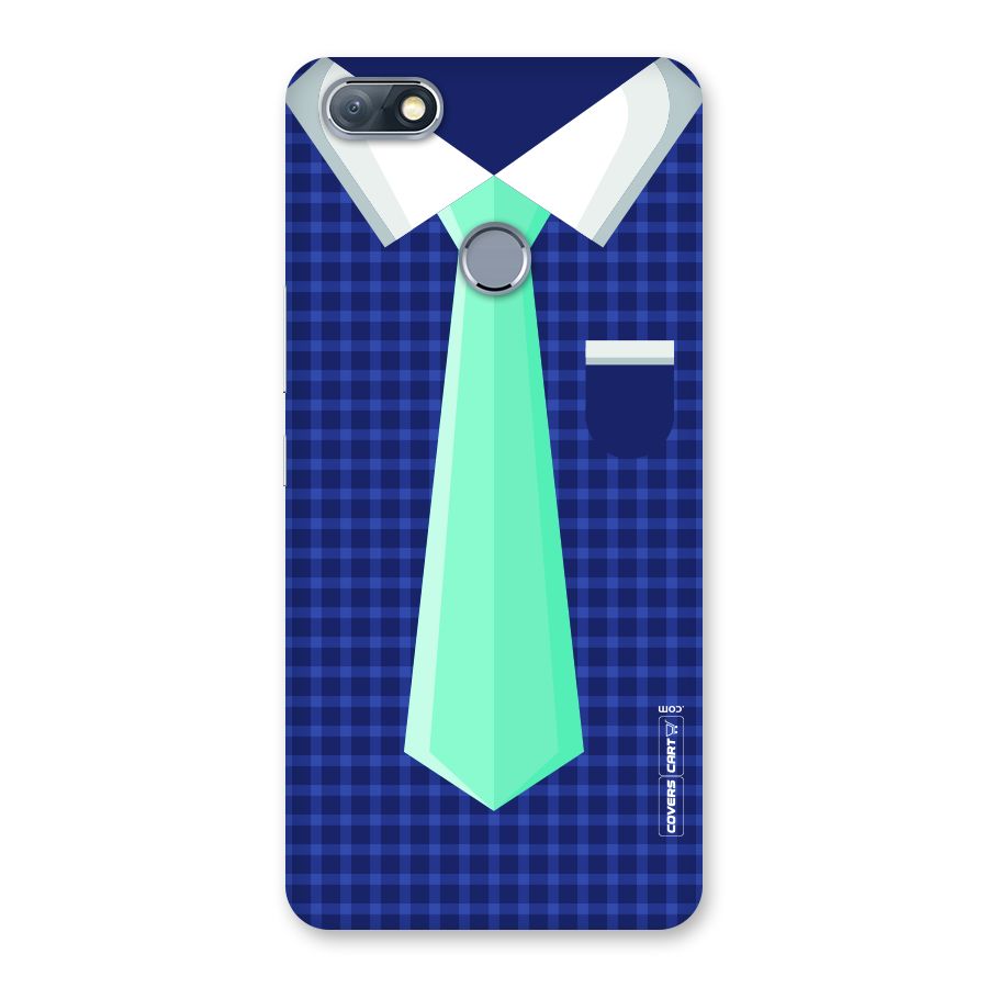 Checked Shirt Tie Back Case for Infinix Note 5