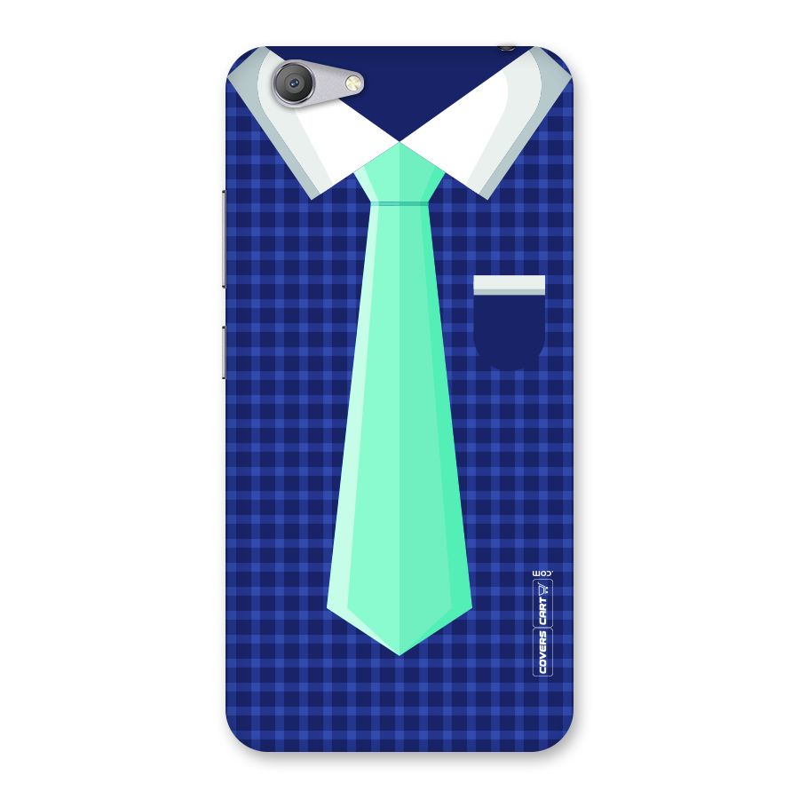 Checked Shirt Tie Back Case for Vivo Y53
