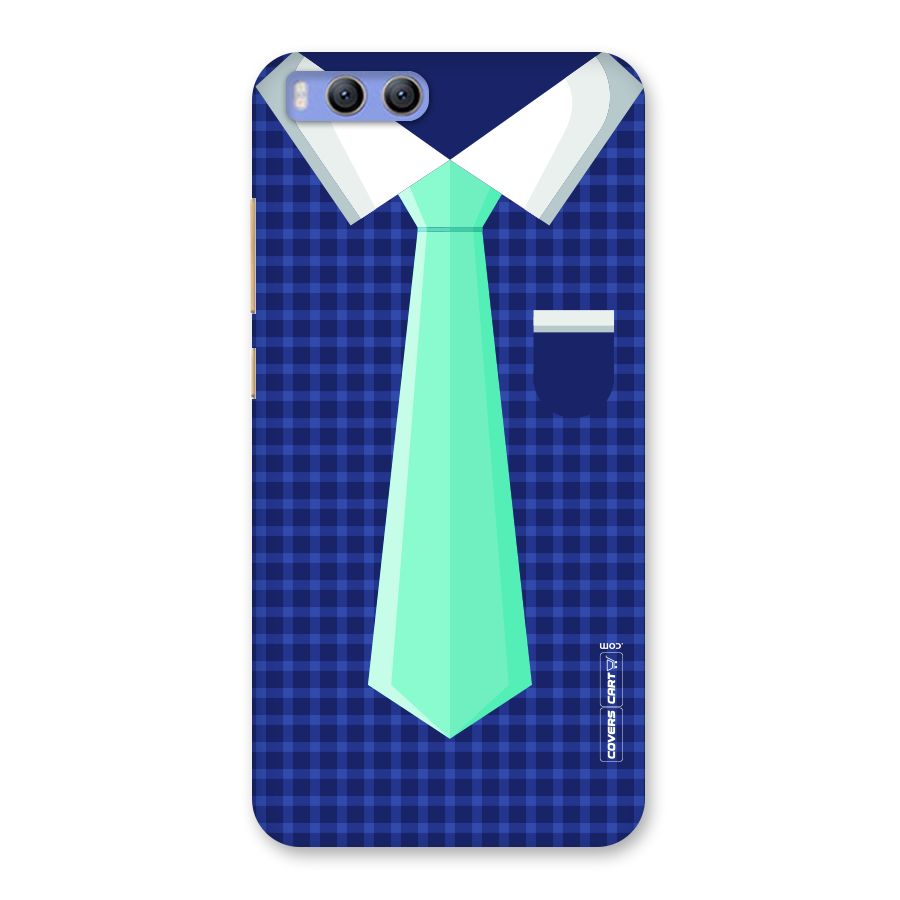 Checked Shirt Tie Back Case for Xiaomi Mi 6