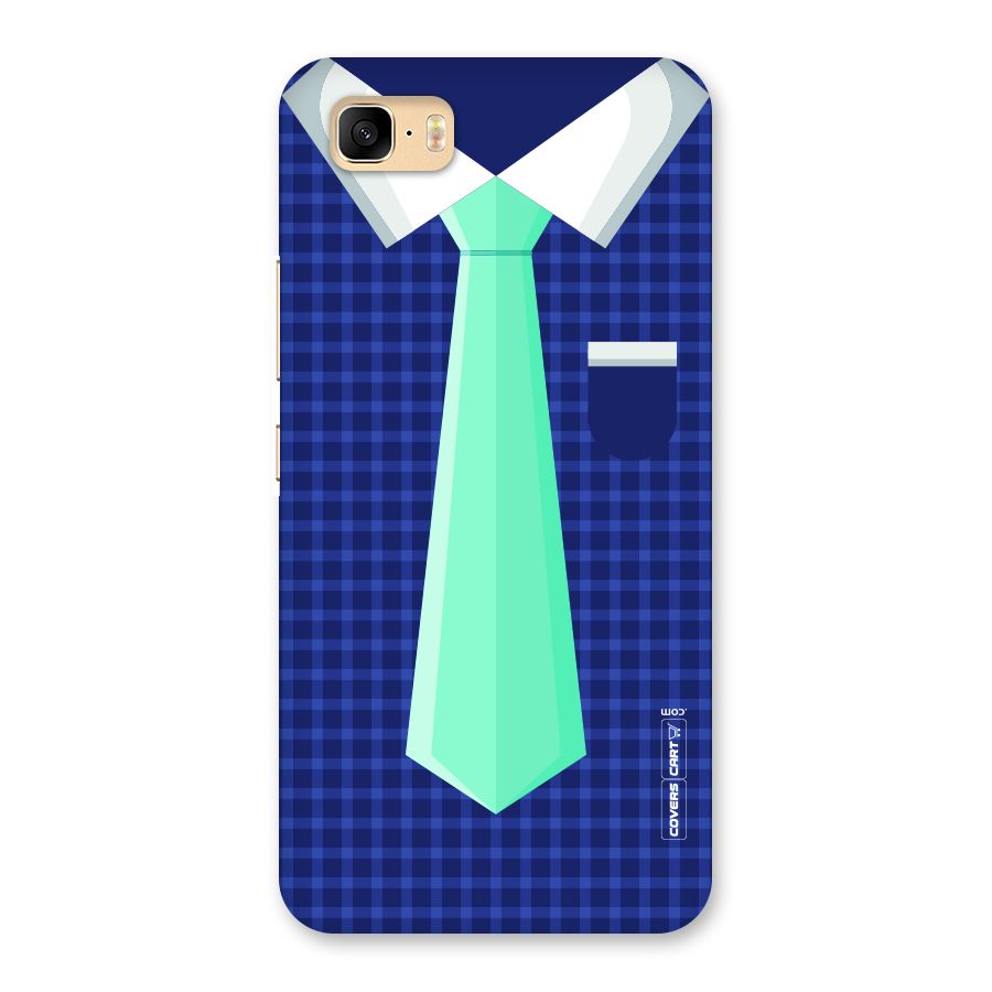 Checked Shirt Tie Back Case for Zenfone 3s Max