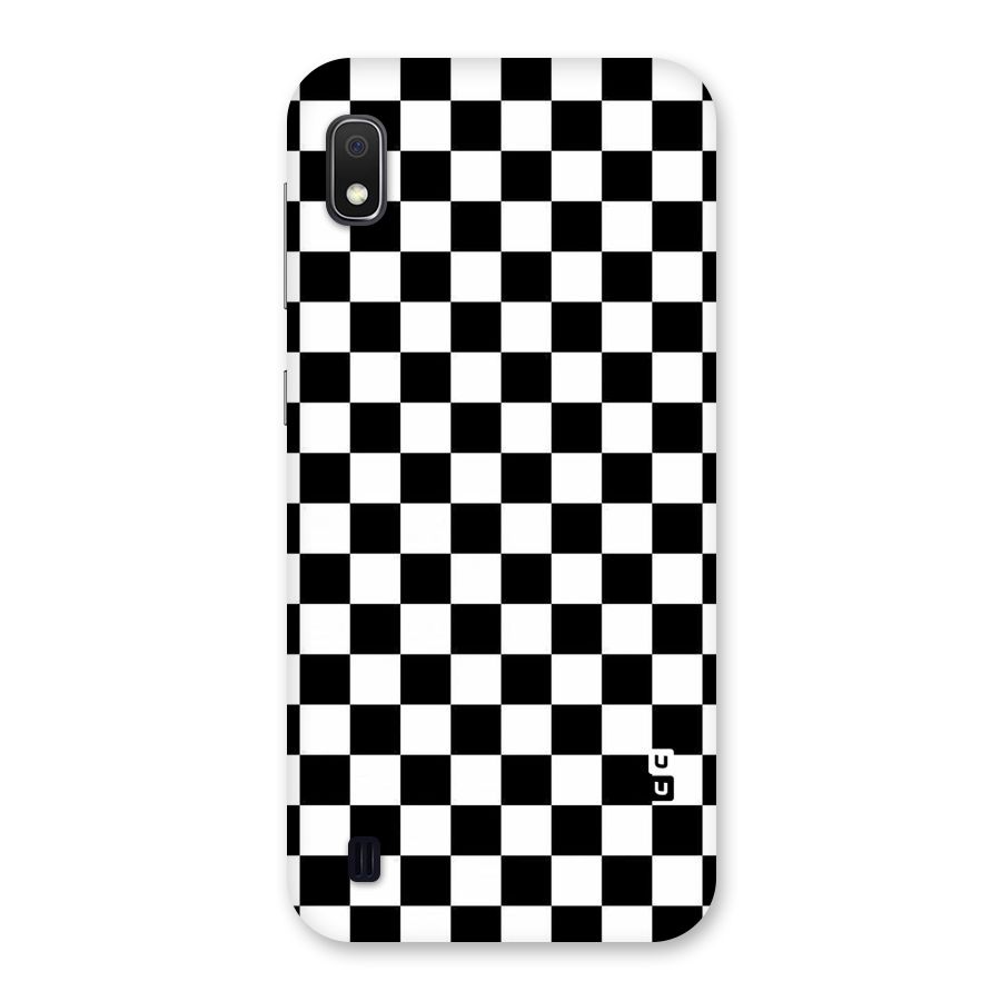 Checkerboard Back Case for Galaxy A10