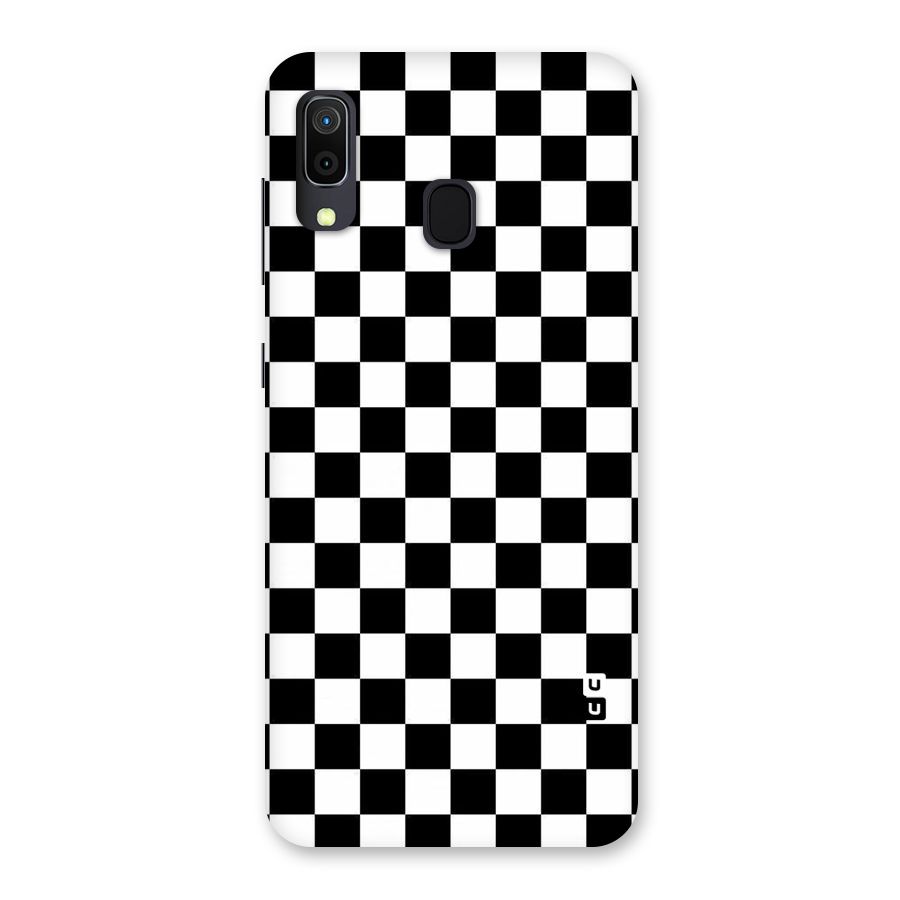 Checkerboard Back Case for Galaxy A30