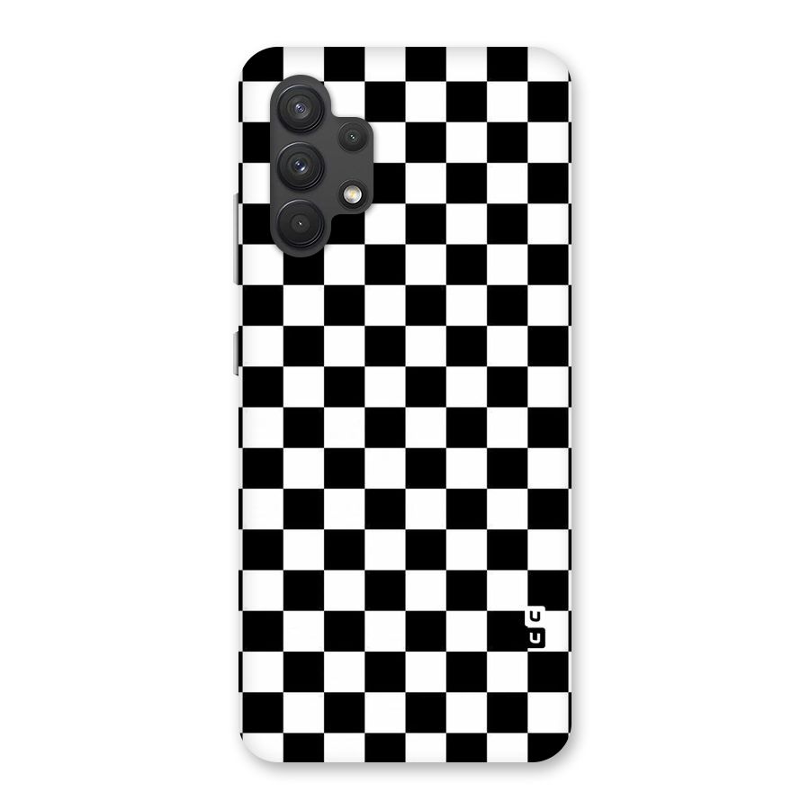 Checkerboard Back Case for Galaxy A32