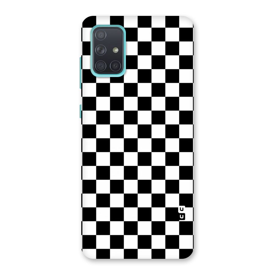 Checkerboard Back Case for Galaxy A71