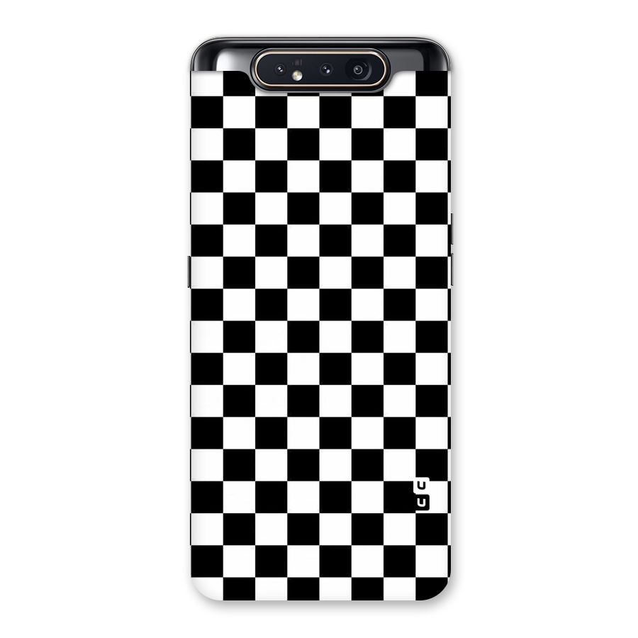 Checkerboard Back Case for Galaxy A80