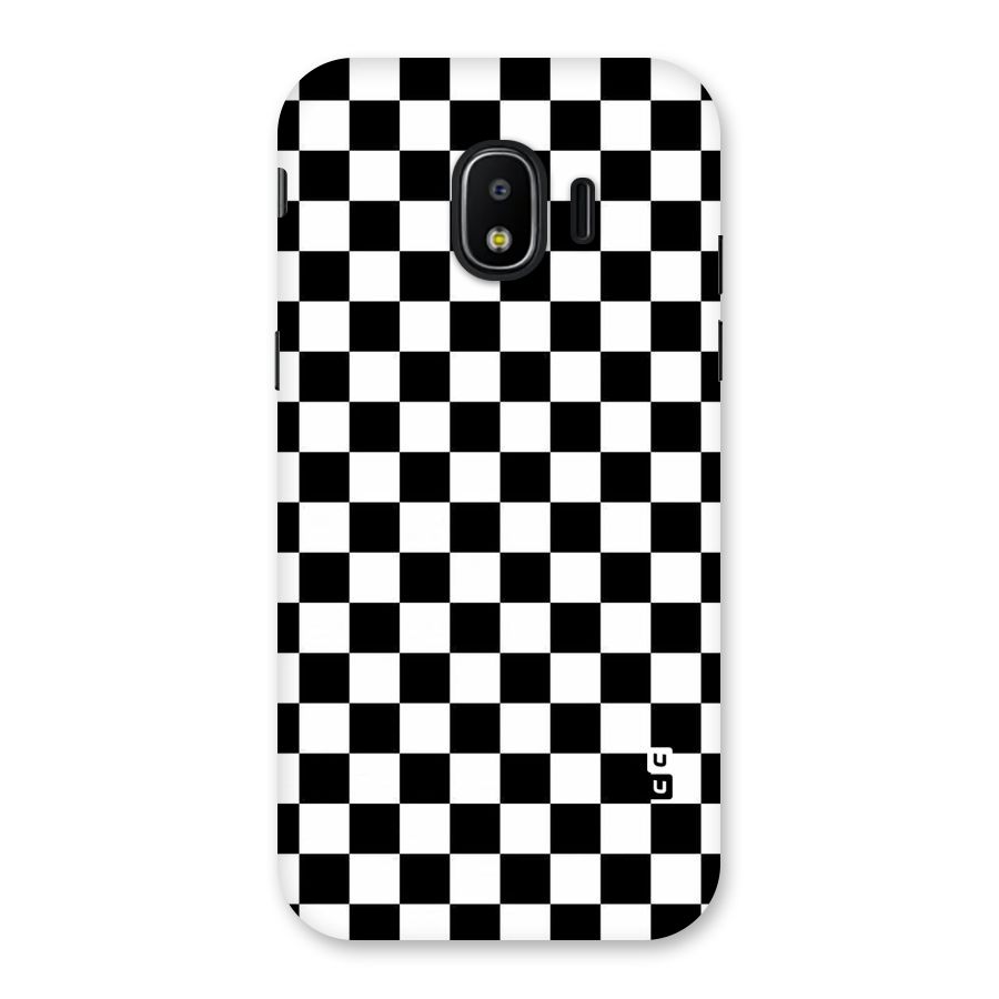 Checkerboard Back Case for Galaxy J2 Pro 2018