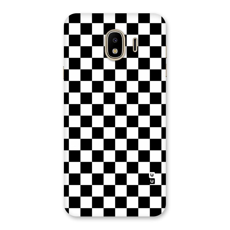 Checkerboard Back Case for Galaxy J4