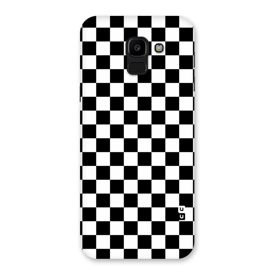 Checkerboard Back Case for Galaxy J6