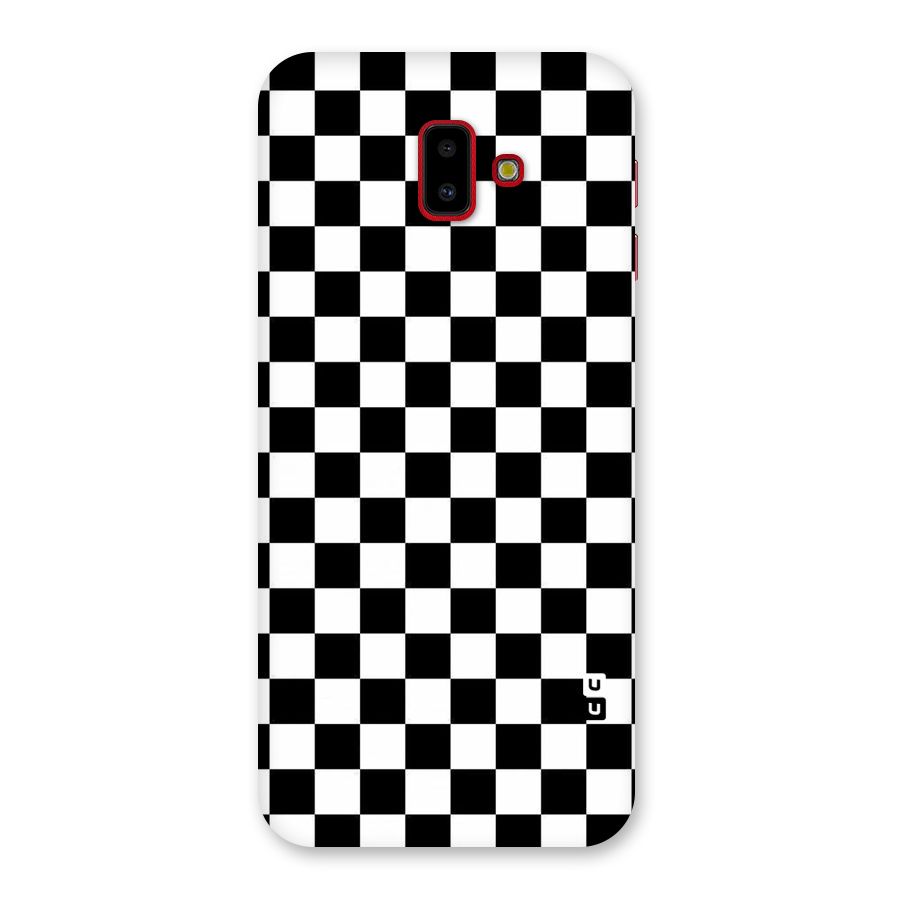Checkerboard Back Case for Galaxy J6 Plus