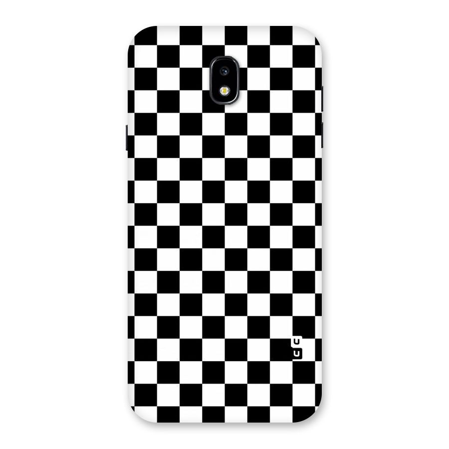 Checkerboard Back Case for Galaxy J7 Pro