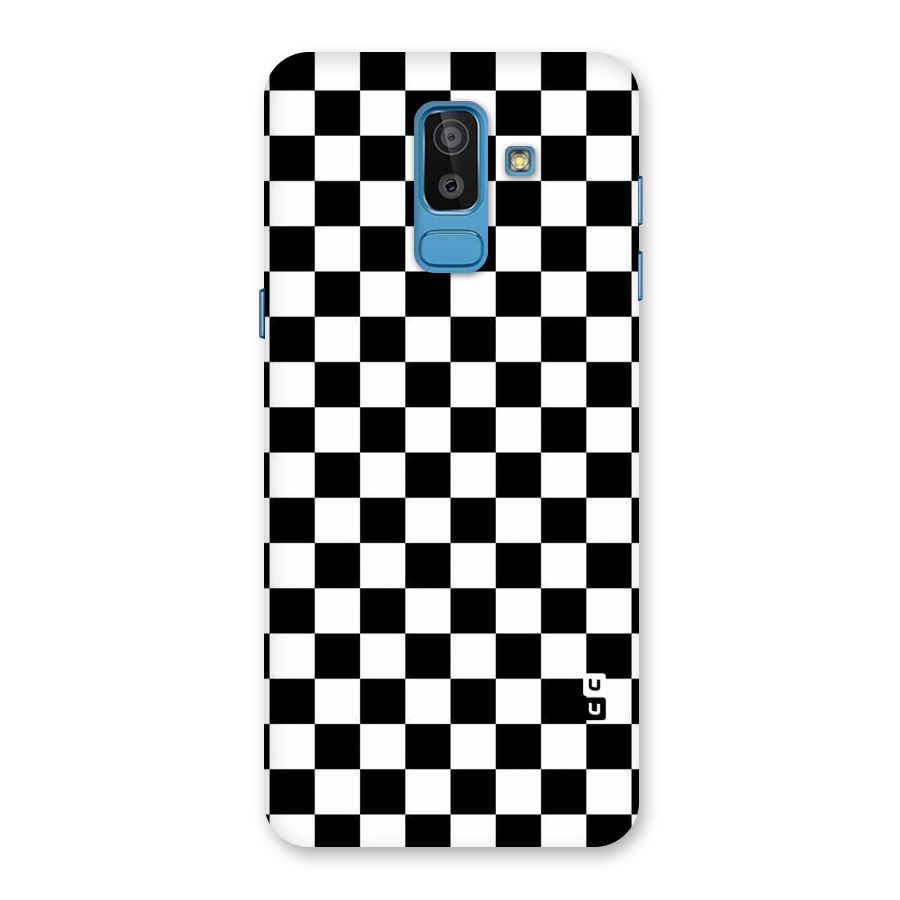 Checkerboard Back Case for Galaxy J8