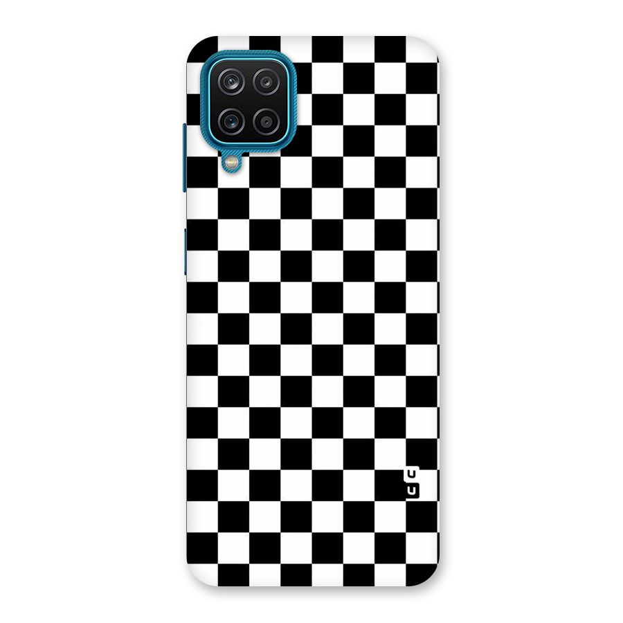 Checkerboard Back Case for Galaxy M12