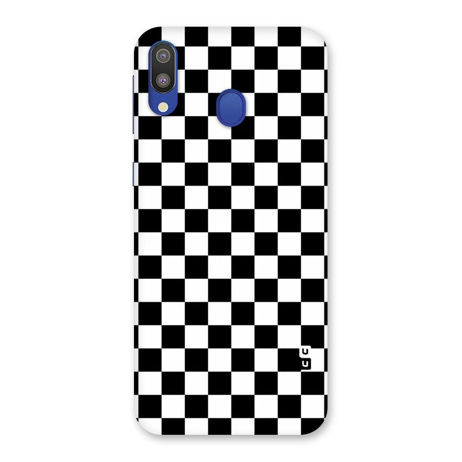 Checkerboard Back Case for Galaxy M20