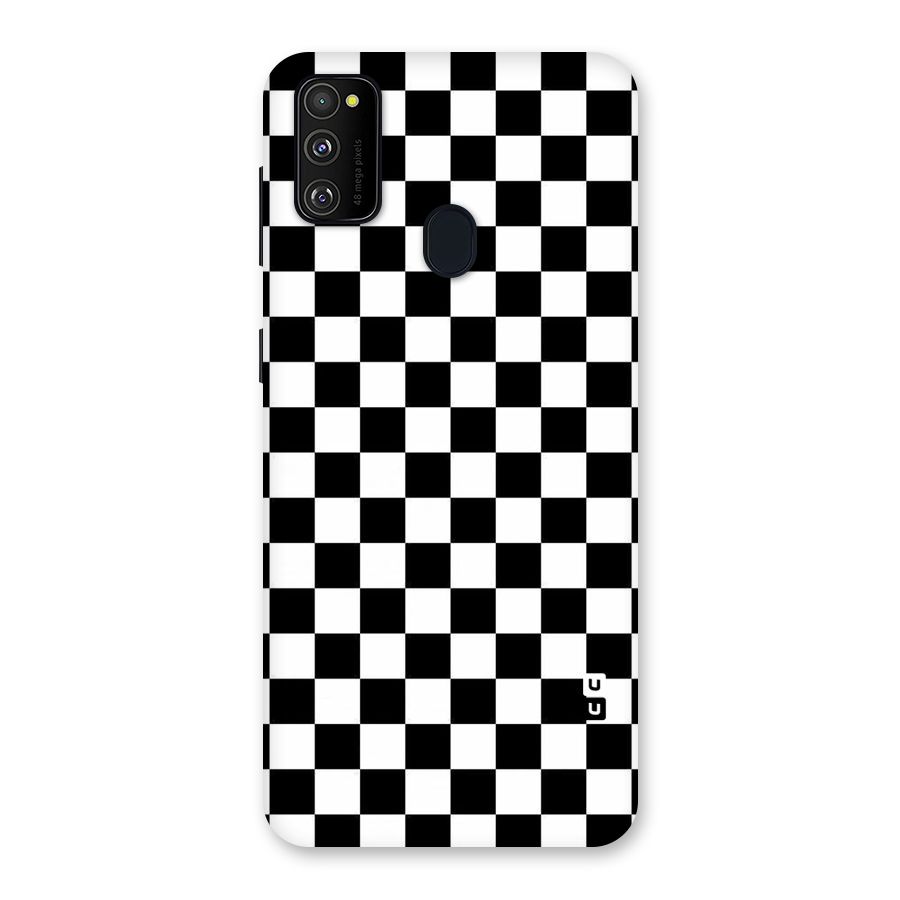Checkerboard Back Case for Galaxy M21