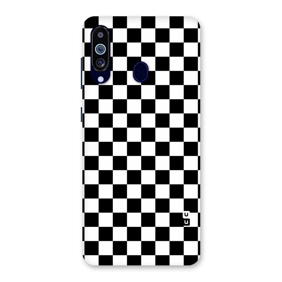 Checkerboard Back Case for Galaxy M40