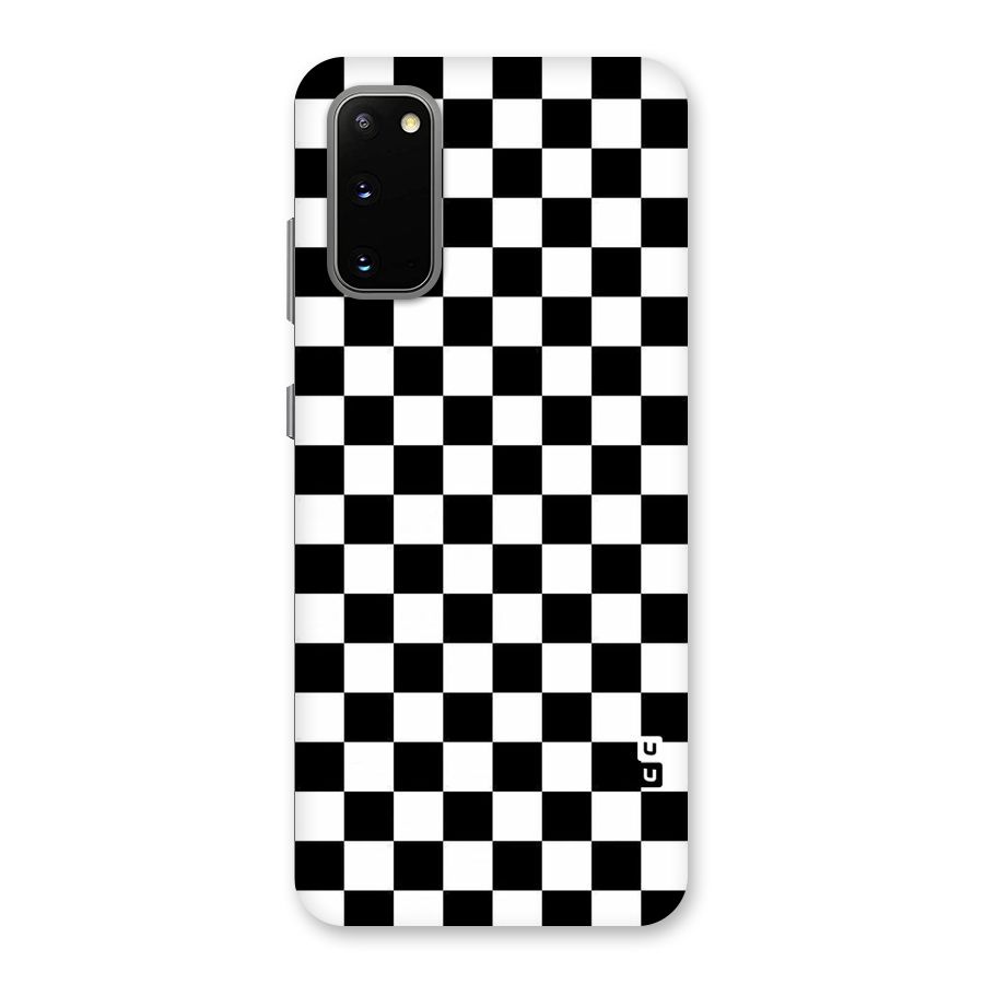 Checkerboard Back Case for Galaxy S20