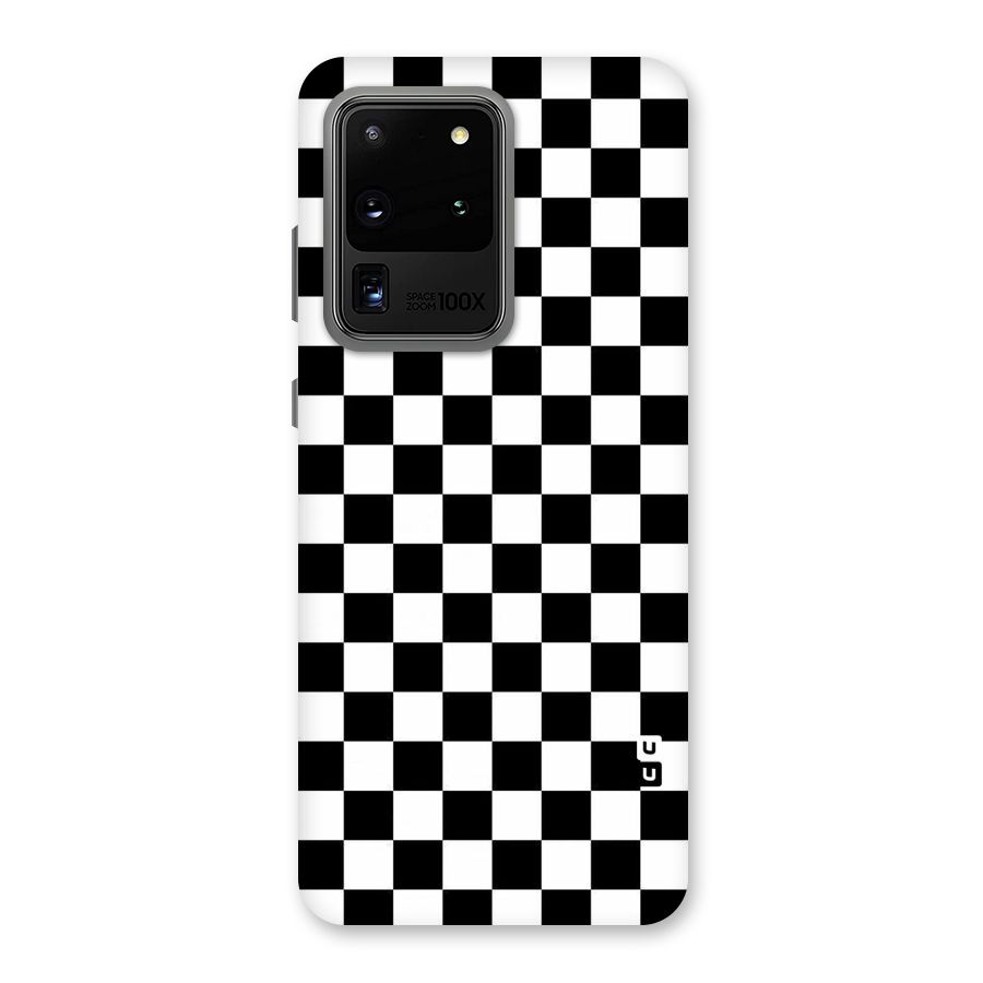Checkerboard Back Case for Galaxy S20 Ultra