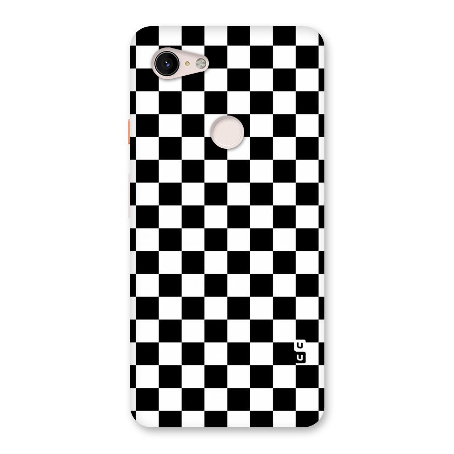 Checkerboard Back Case for Google Pixel 3 XL