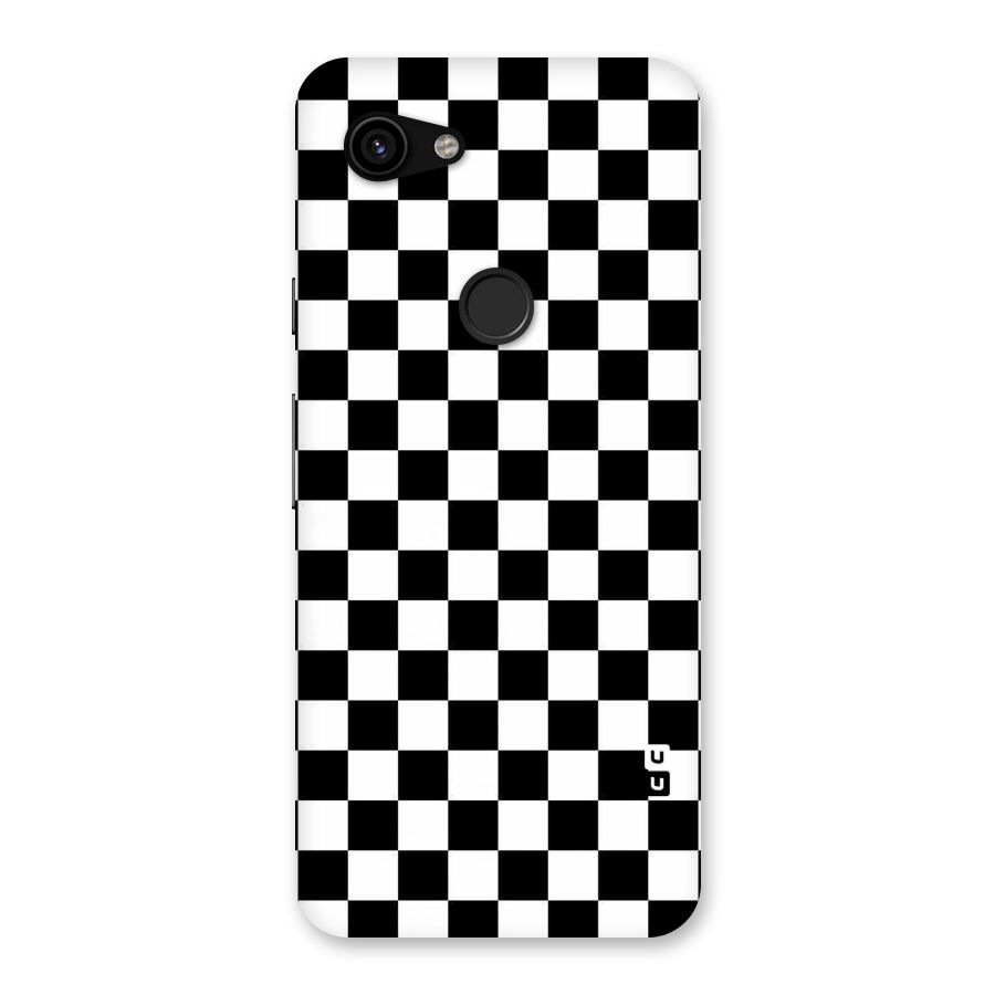 Checkerboard Back Case for Google Pixel 3a
