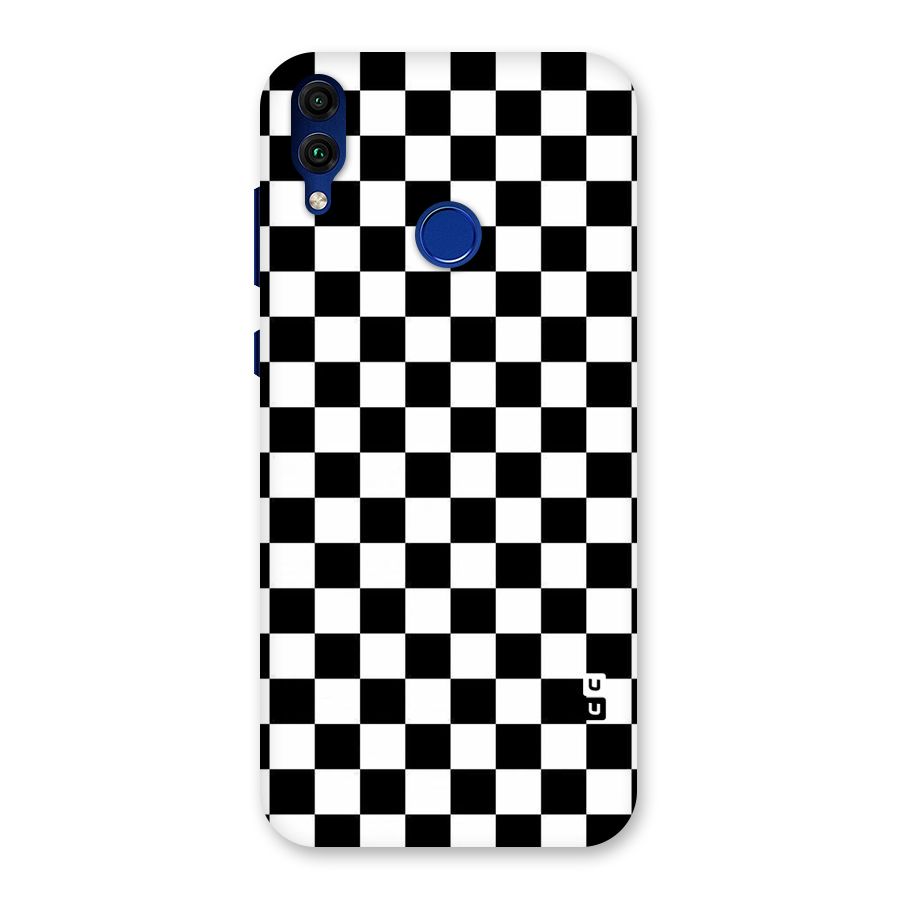 Checkerboard Back Case for Honor 8C