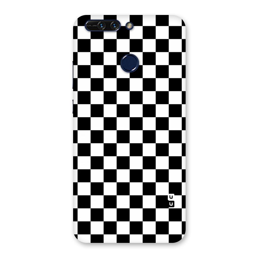 Checkerboard Back Case for Honor 8 Pro