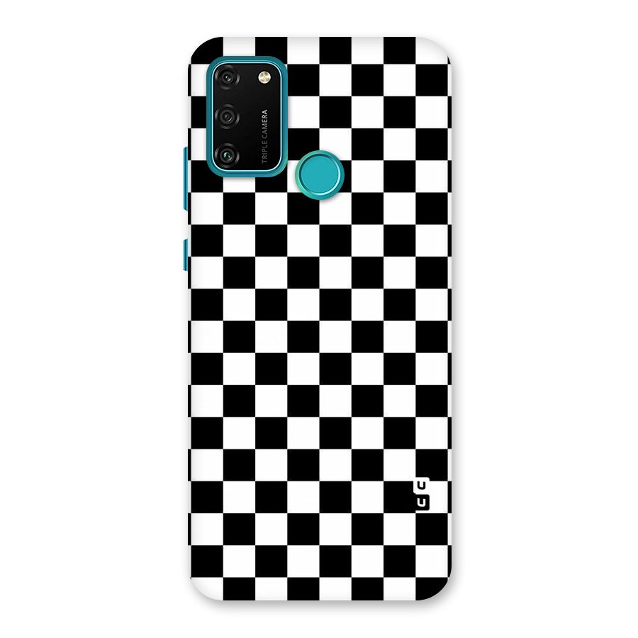 Checkerboard Back Case for Honor 9A