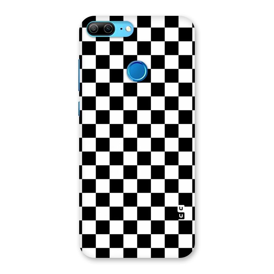 Checkerboard Back Case for Honor 9 Lite