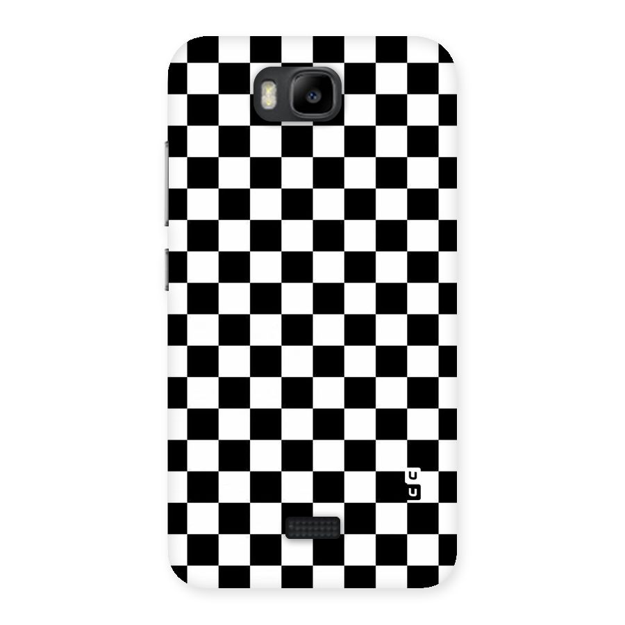 Checkerboard Back Case for Honor Bee