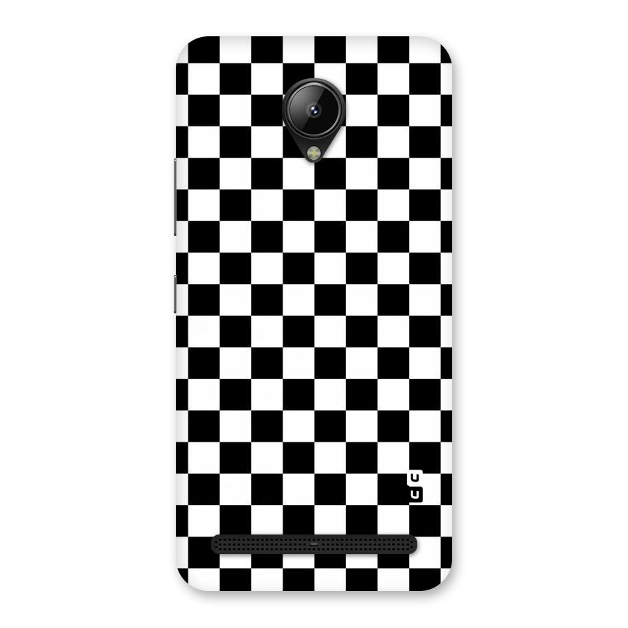 Checkerboard Back Case for Lenovo C2