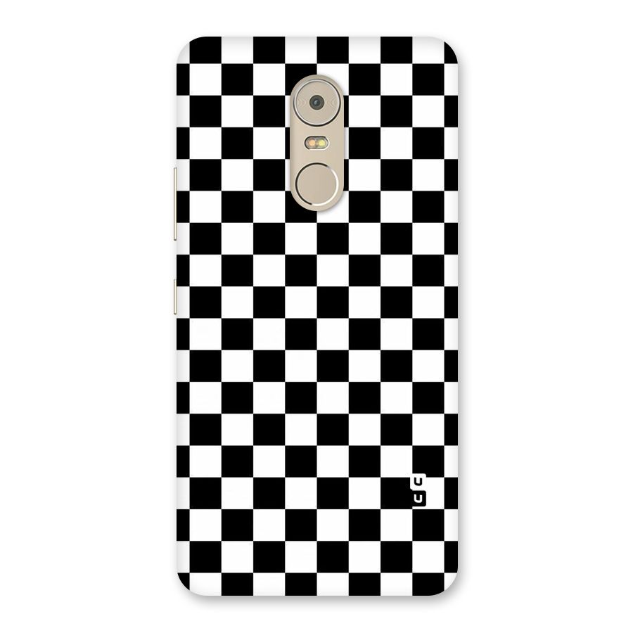 Checkerboard Back Case for Lenovo K6 Note