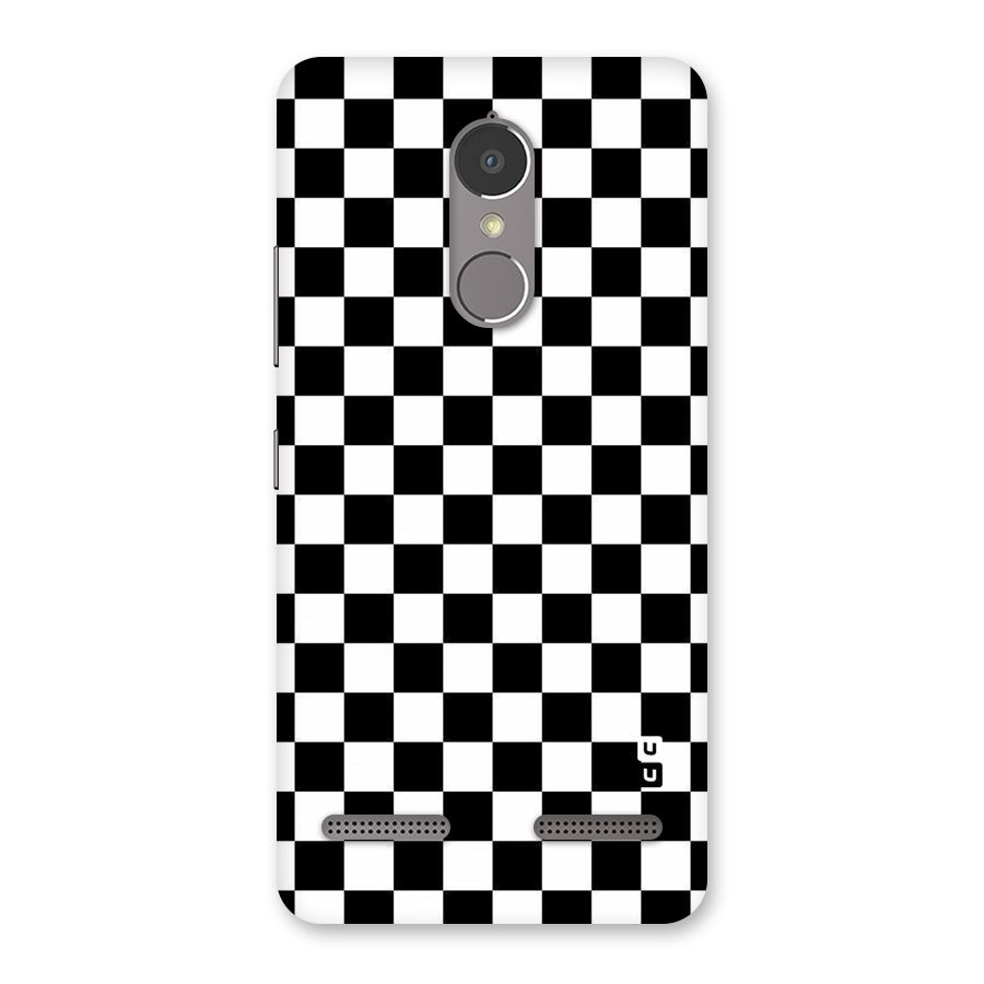 Checkerboard Back Case for Lenovo K6 Power