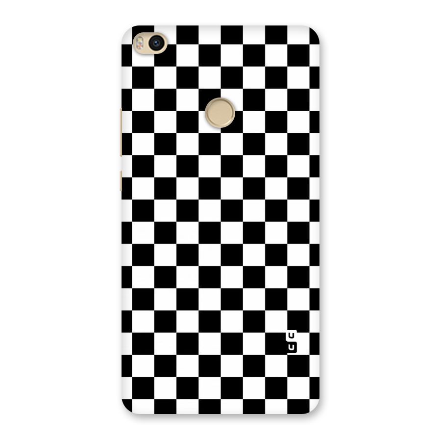 Checkerboard Back Case for Mi Max 2