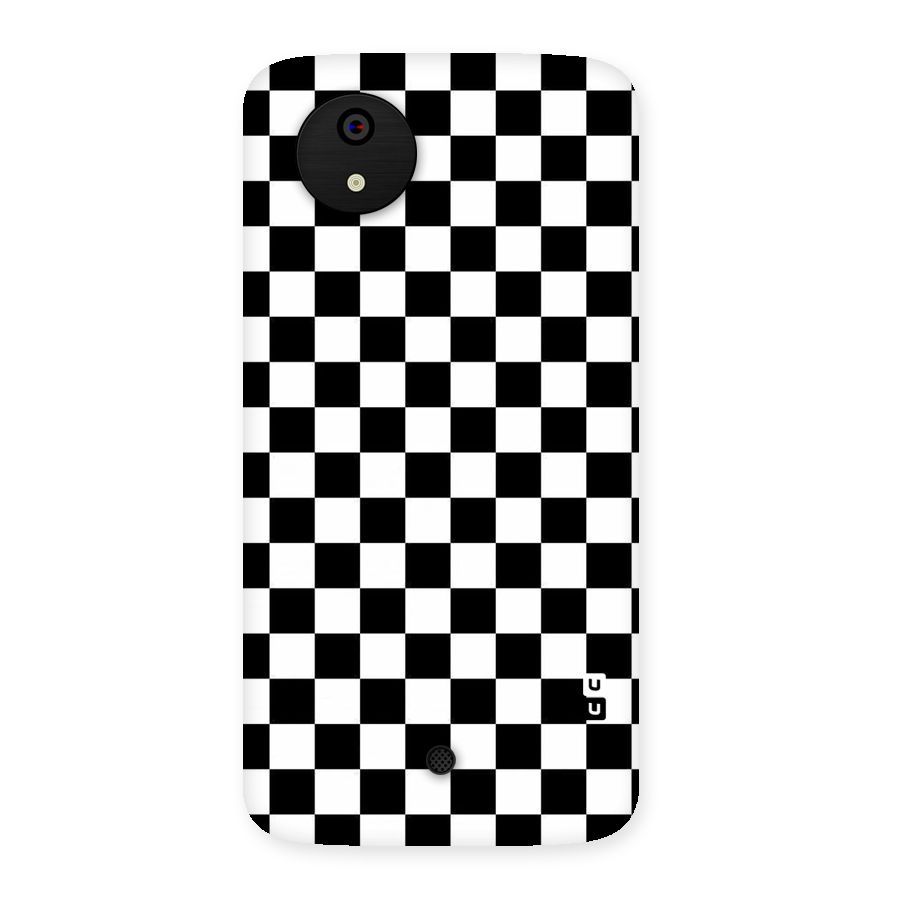 Checkerboard Back Case for Micromax Canvas A1