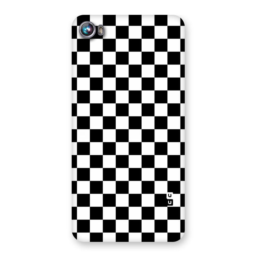 Checkerboard Back Case for Micromax Canvas Fire 4 A107