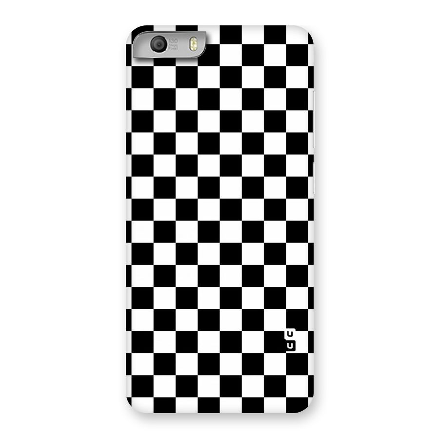 Checkerboard Back Case for Micromax Canvas Knight 2