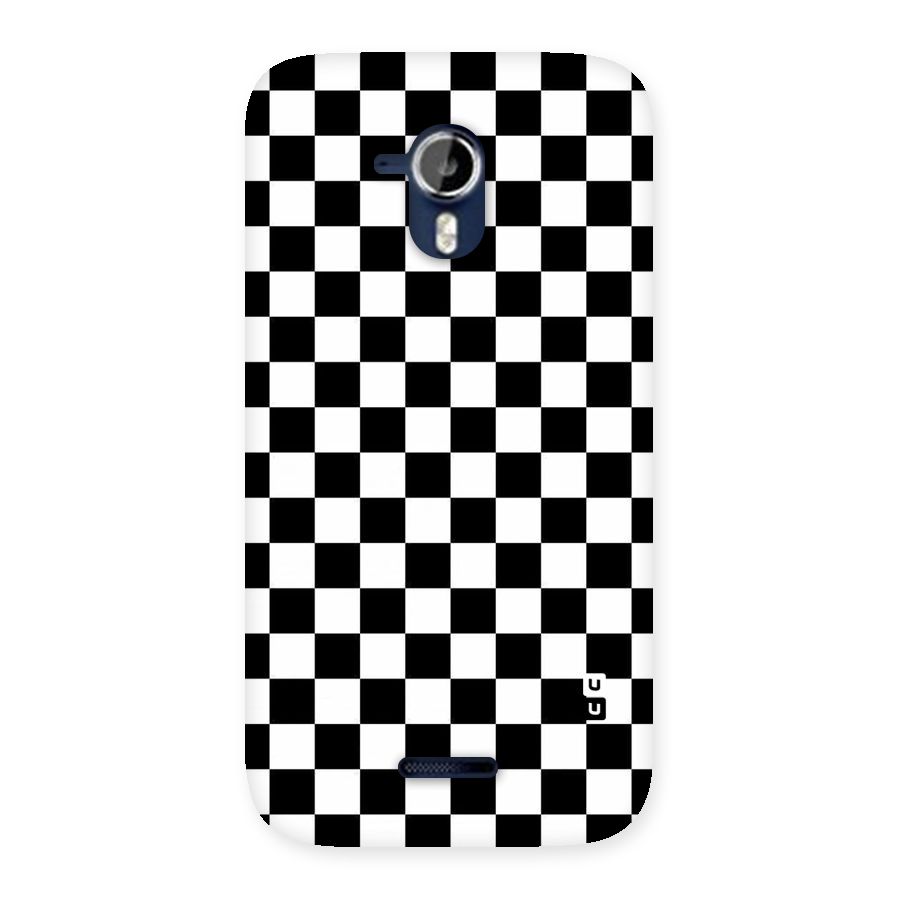 Checkerboard Back Case for Micromax Canvas Magnus A117