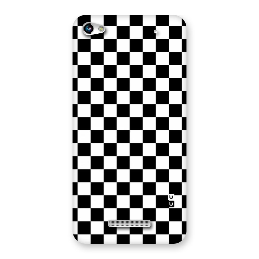 Checkerboard Back Case for Micromax Hue 2