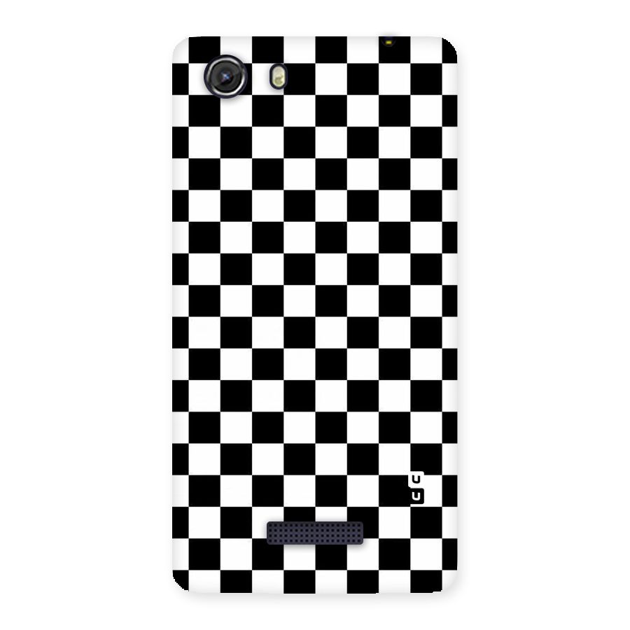 Checkerboard Back Case for Micromax Unite 3