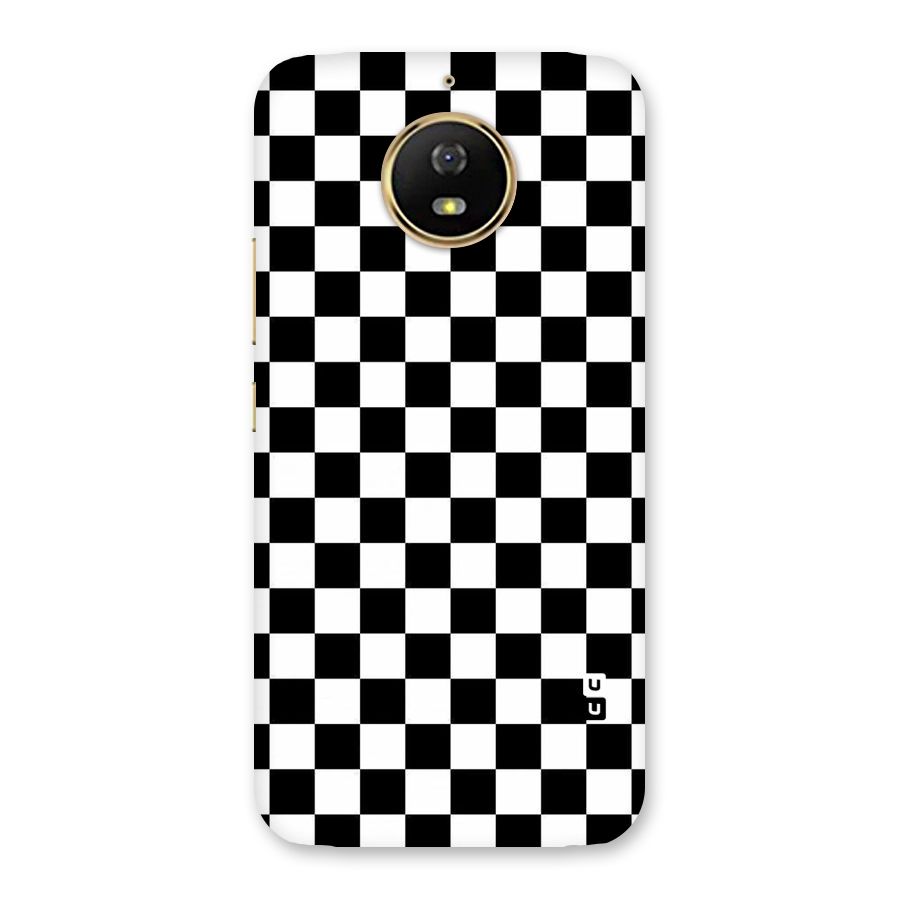 Checkerboard Back Case for Moto G5s
