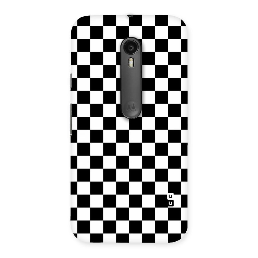 Checkerboard Back Case for Moto G Turbo