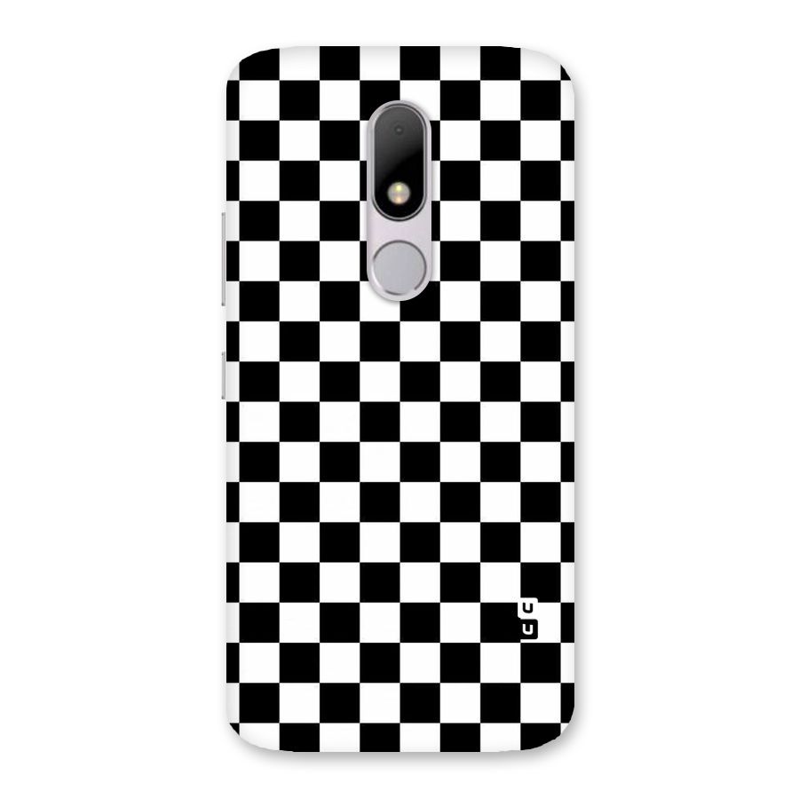 Checkerboard Back Case for Moto M