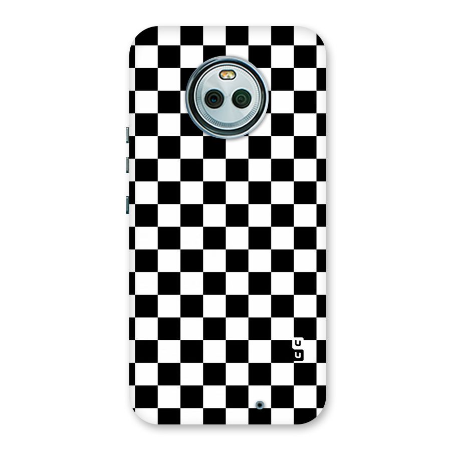 Checkerboard Back Case for Moto X4