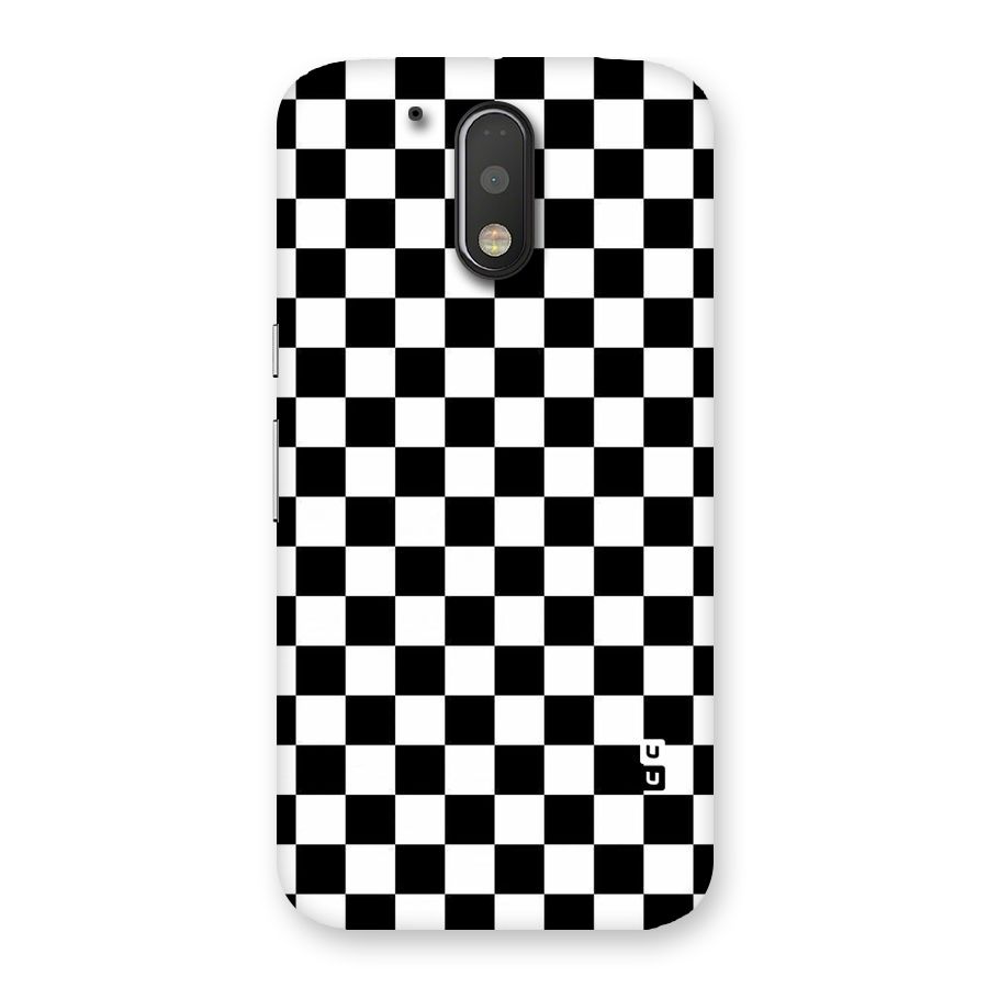 Checkerboard Back Case for Motorola Moto G4 Plus