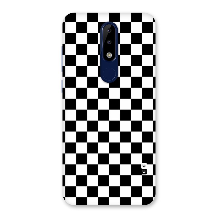 Checkerboard Back Case for Nokia 5.1 Plus