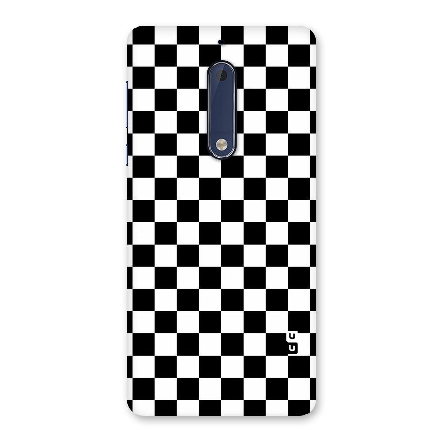 Checkerboard Back Case for Nokia 5