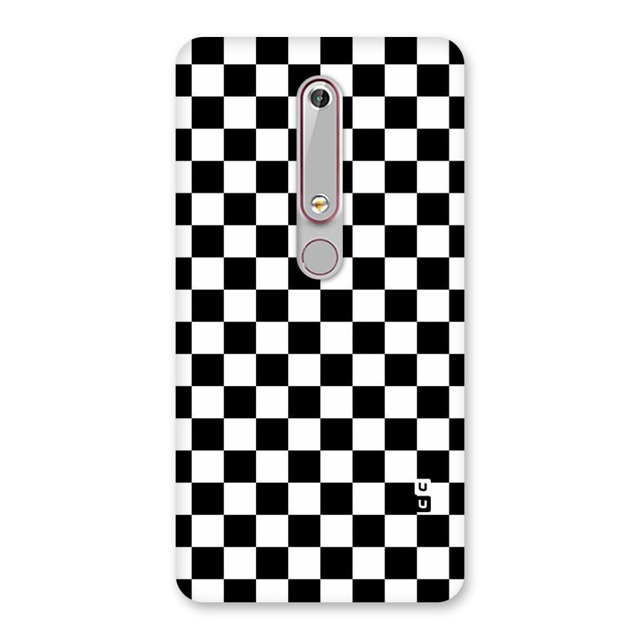 Checkerboard Back Case for Nokia 6.1